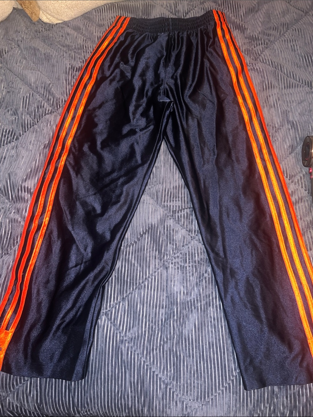 VINTAGE NAVY BLUE ADIDAS BREAKAWAY TRACK PANTS